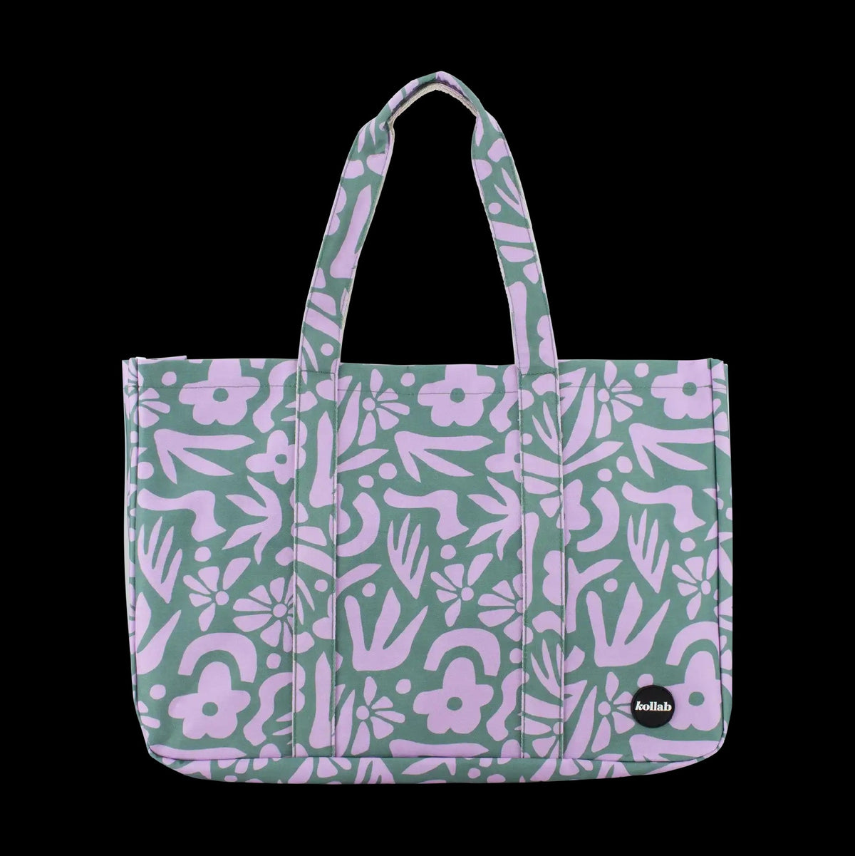 Kollab Carryalll Cargo Bag Lavender Bloom W/ Free Glasses Case