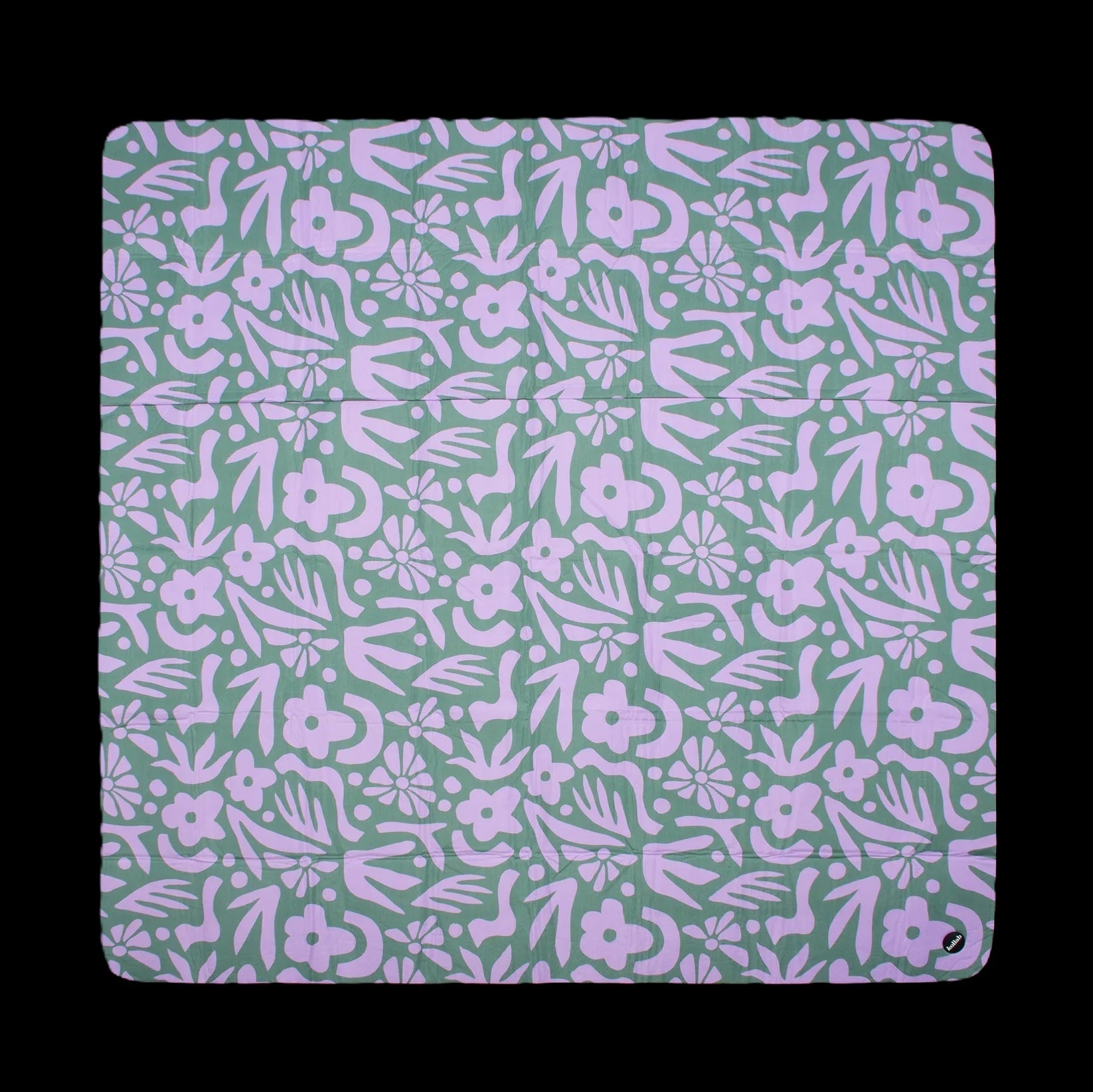 Kollab Picnic Mat Lavender Bloom W/ Free Picnic Mat Pegs