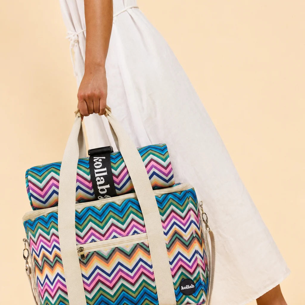 Kollab Picnic Bag Ziggy W/ Free Picnic Mat Pegs