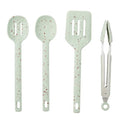Coast To Coast Gem 4pc Silicone/ss Tool Set 30cm Seafoam