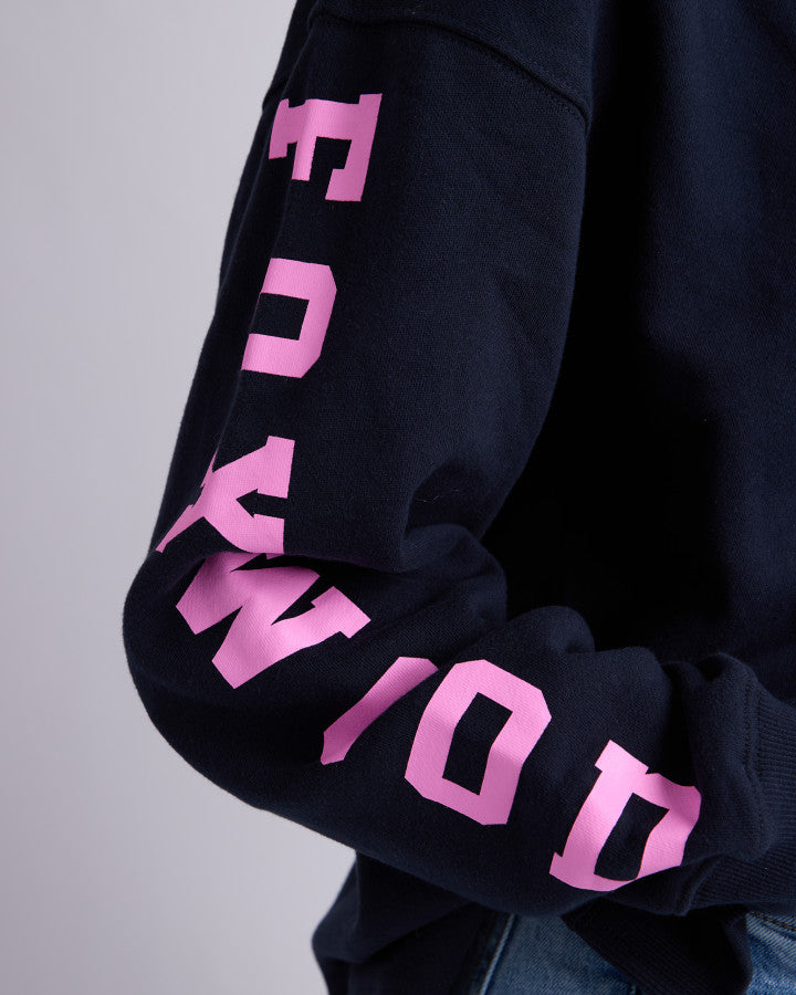Foxwood Origin Crew Navy & Pink [sz:8]