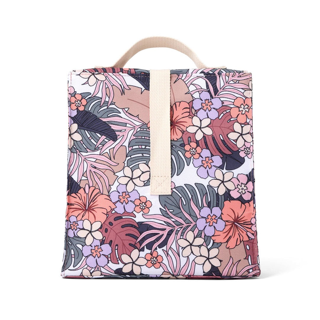 Crywolf Insulated Lunch Bag Tropical Floral