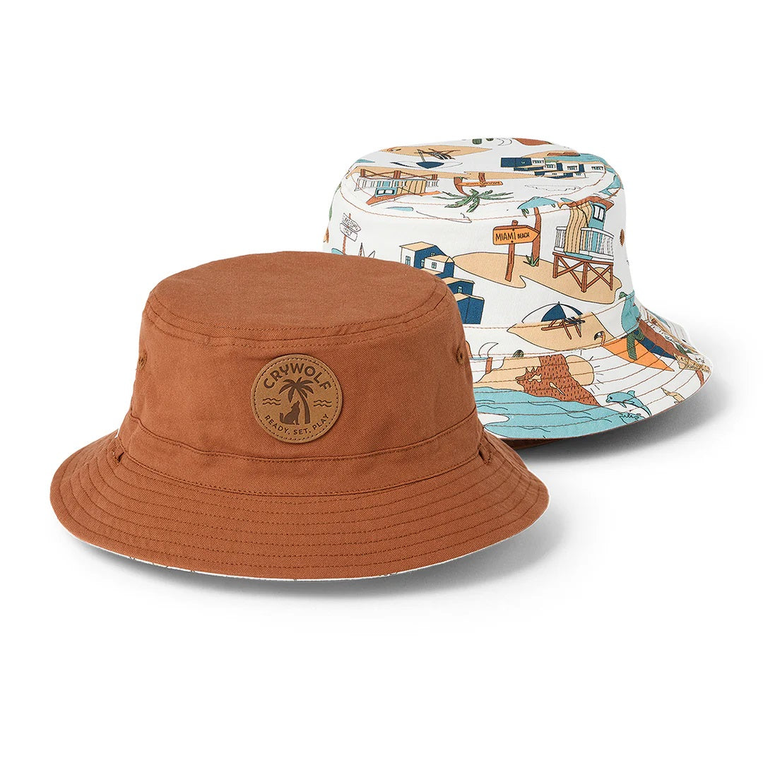 Crywolf Reversible Bucket Hat Paradise [sz:s]