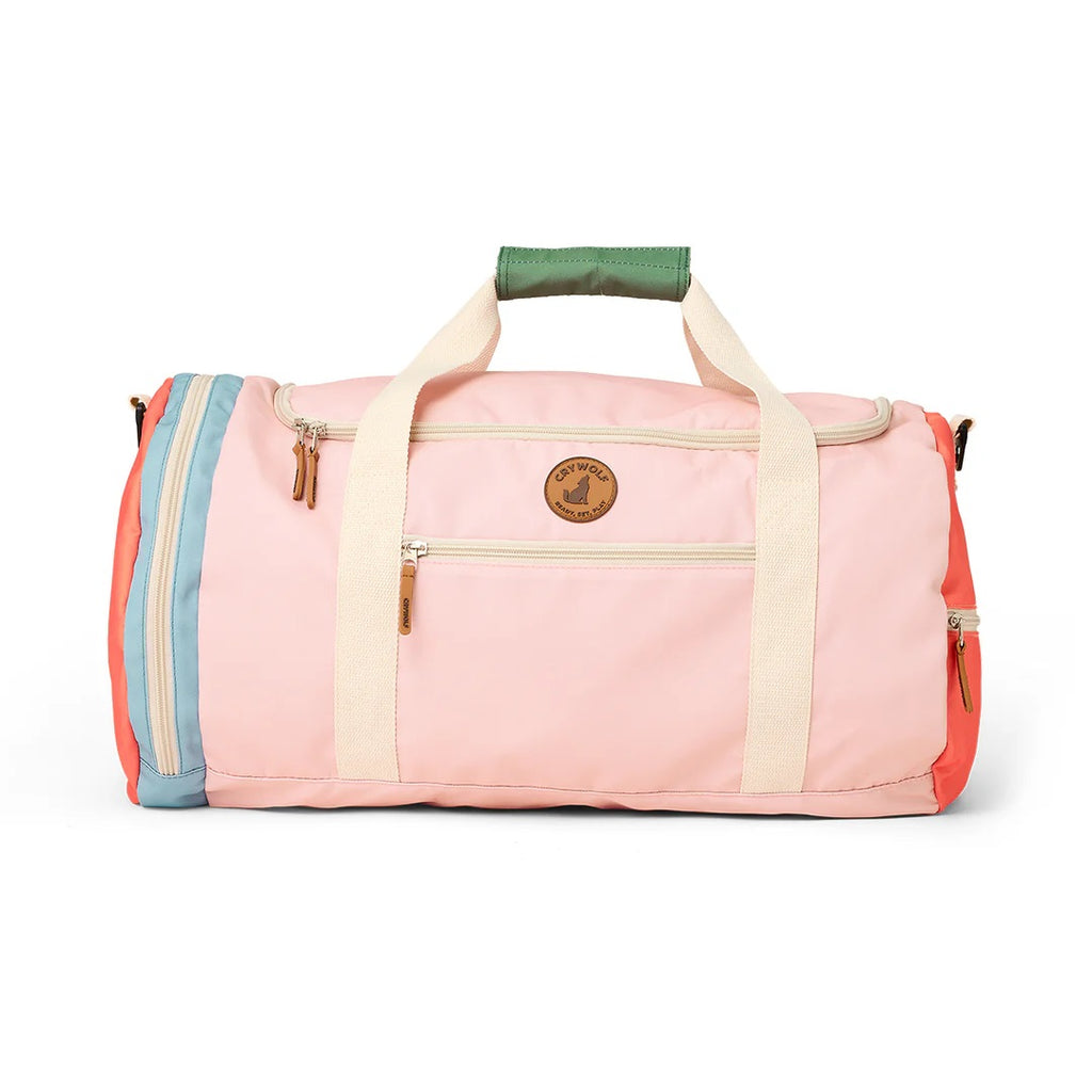 Crywolf Packable Duffel Bag Sunset Colour Block