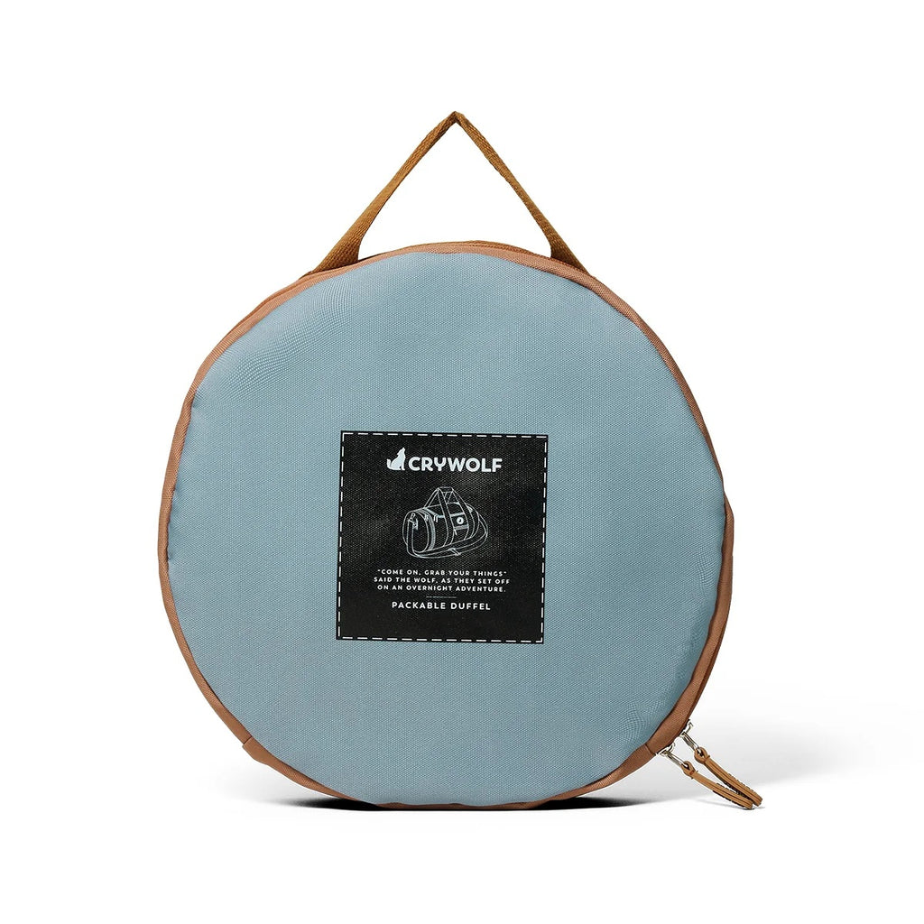 Crywolf Packable Duffel Moss Colourblock