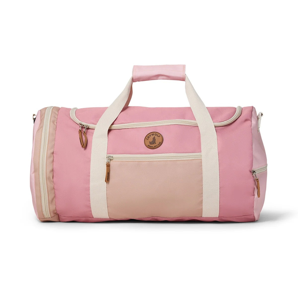 Crywolf Packable Duffel Blush Colourblock