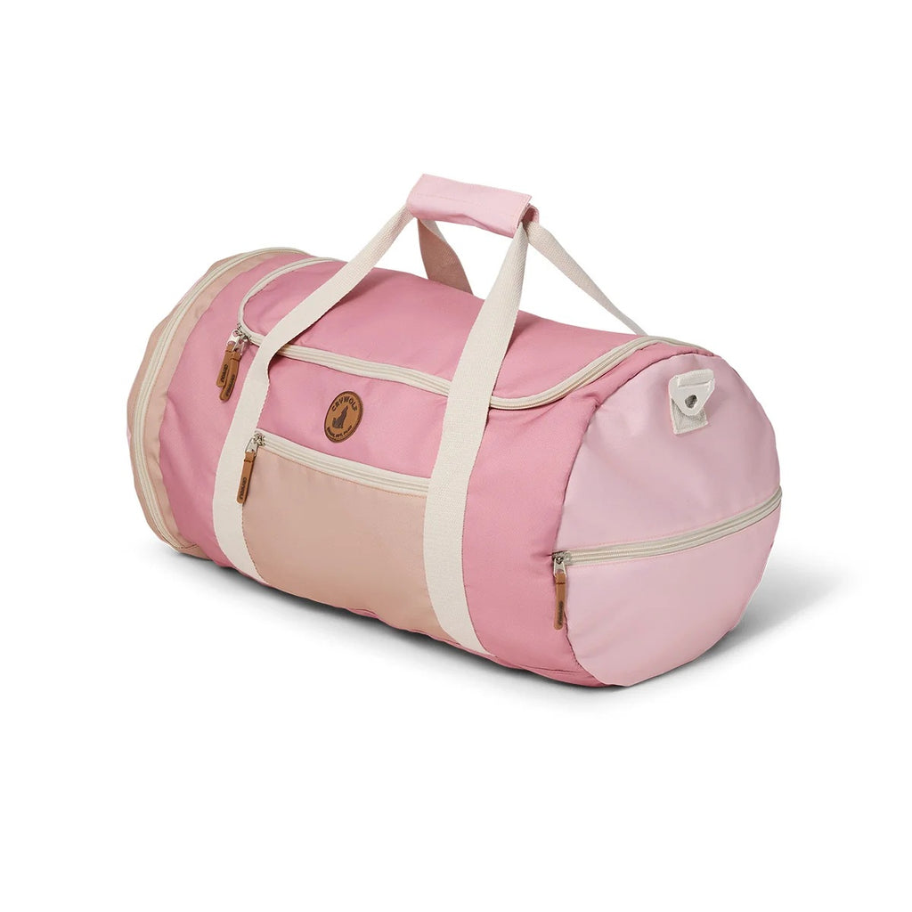 Crywolf Packable Duffel Blush Colourblock