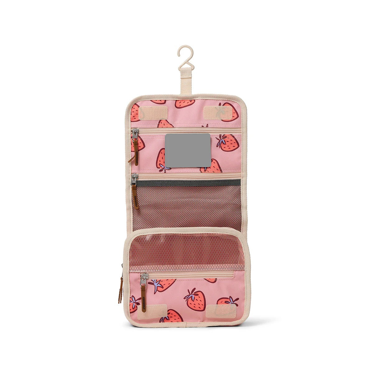 Crywolf Hanging Toiletry Bag Strawberry Splash