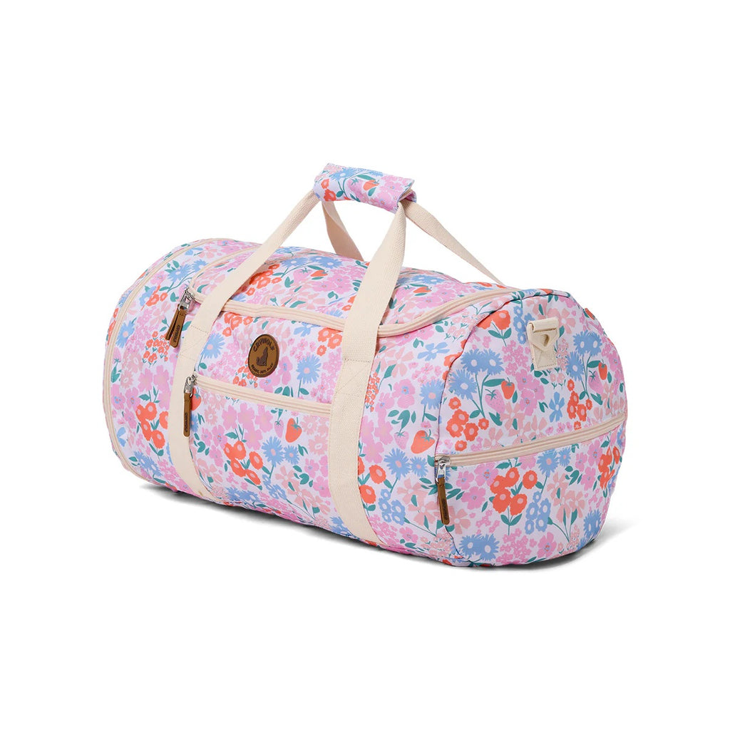 Crywolf Packable Duffle Bag Berry Garden