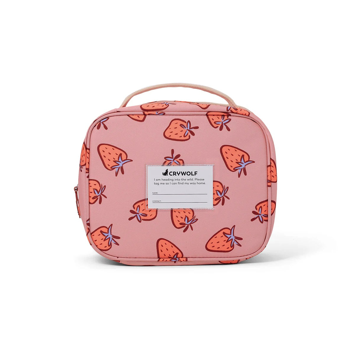 Crywolf Everyday Lunch Bag Strawberry Splash
