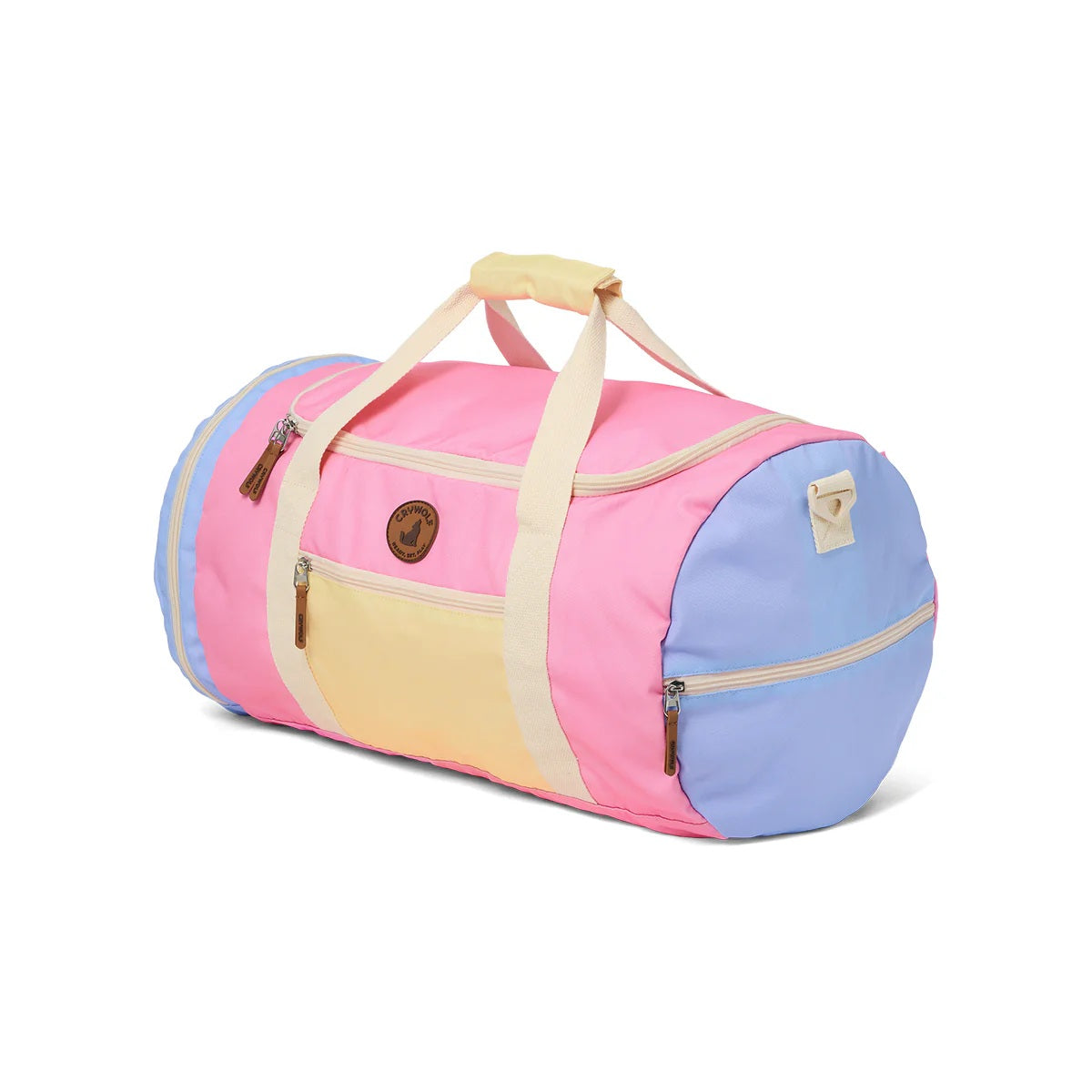 Crywolf Packable Duffle Bag Pop Colour Block