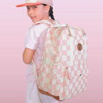 Load image into Gallery viewer, Crywolf Knapsack Pink Check
