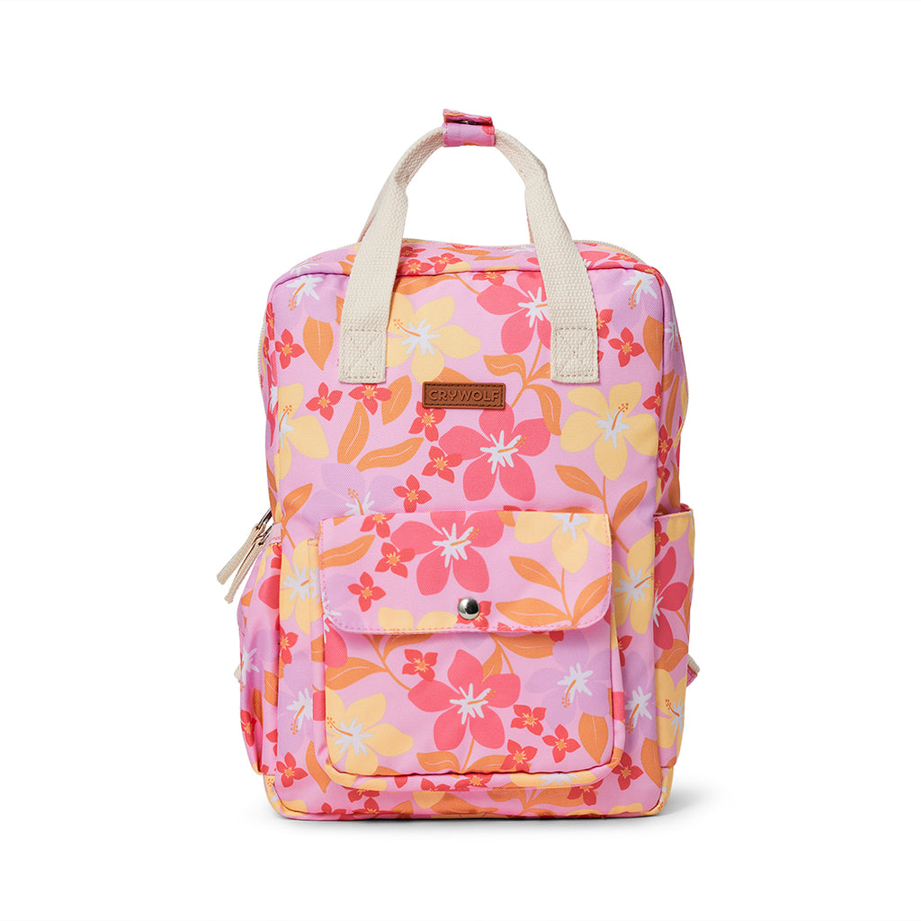 Crywolf Mini Backpack Hibiscus Daze
