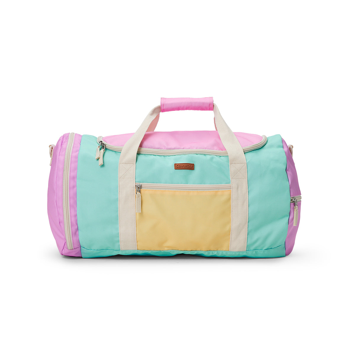 Crywolf Packable Duffel Bag Poolside Colourblock