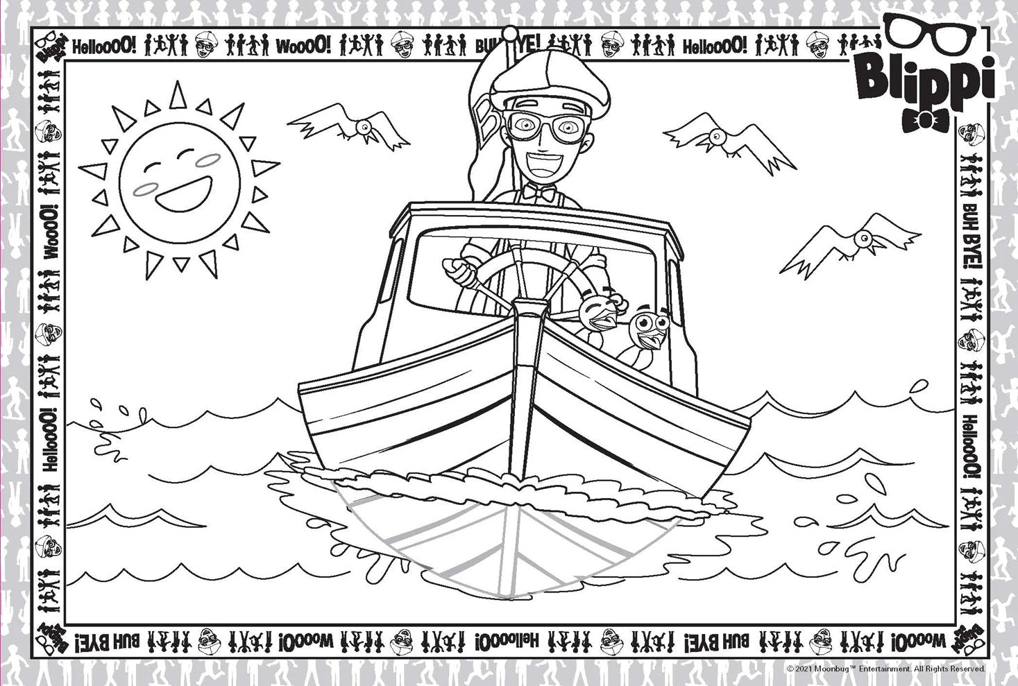 Blippi - Giant Activity Pad