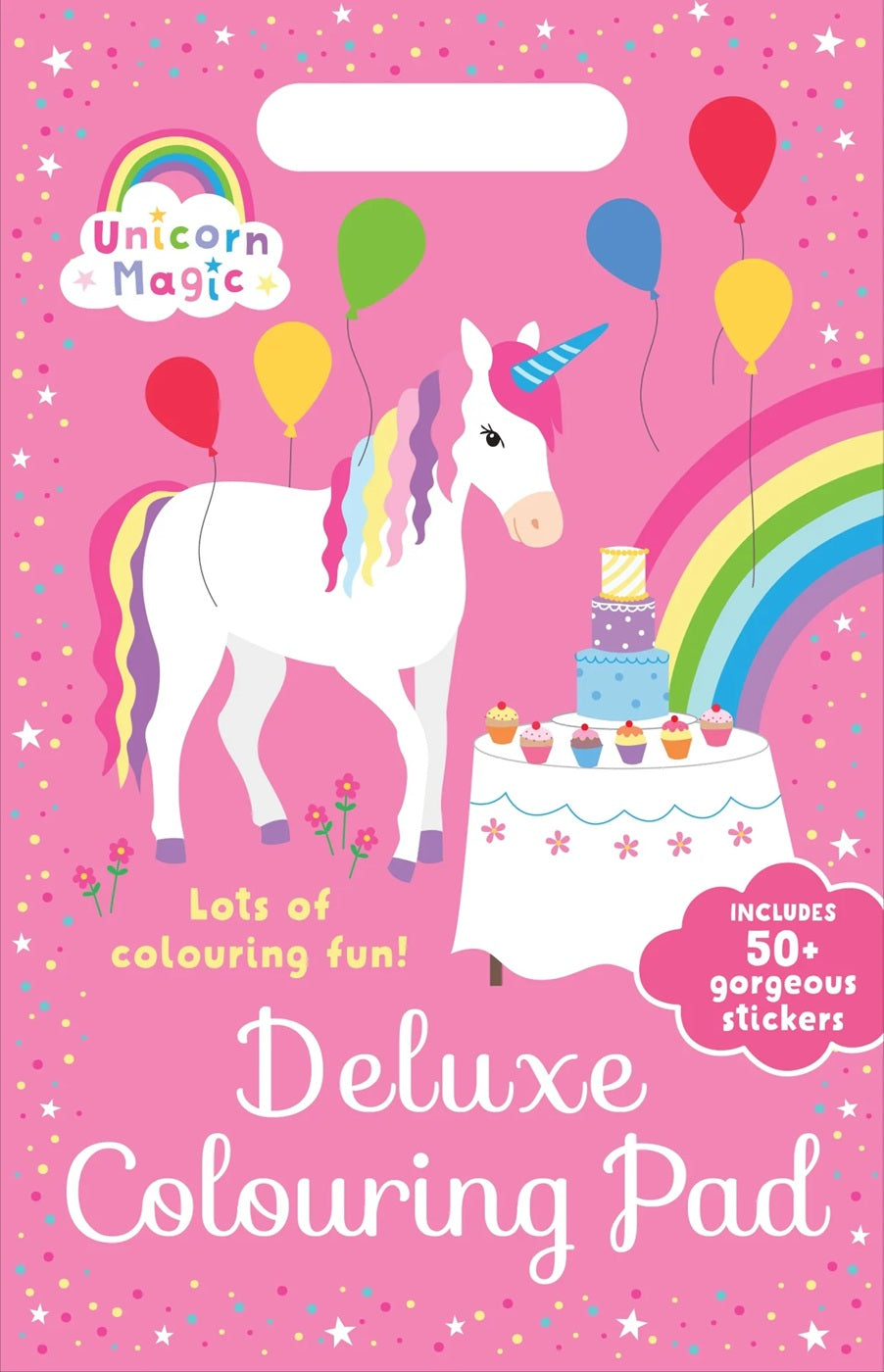 Deluxe Colouring Pad - Unicorn Magic & Friends