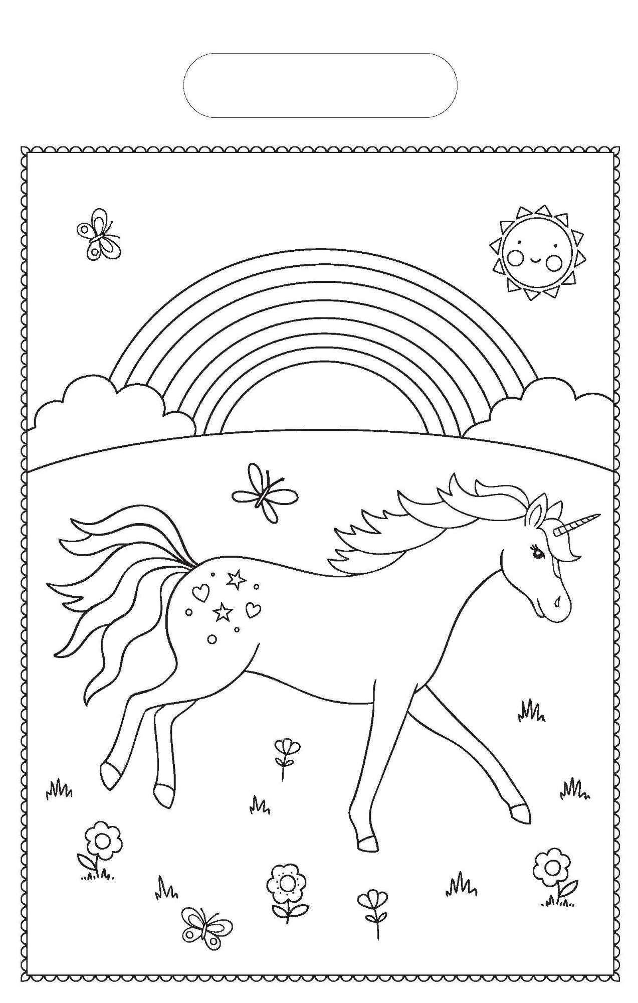Deluxe Colouring Pad - Unicorn Magic & Friends