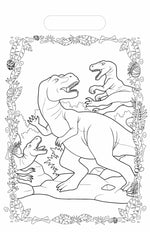 Load image into Gallery viewer, Deluxe Colouring Pad - Dinosaur
