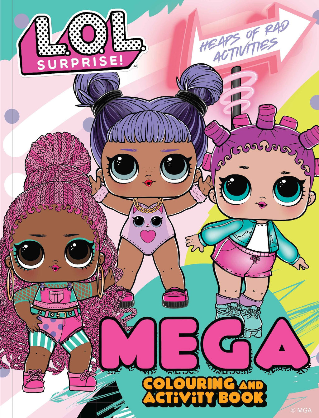 L.o.l Surprise! Mega Colouring Book - Totally Awesome