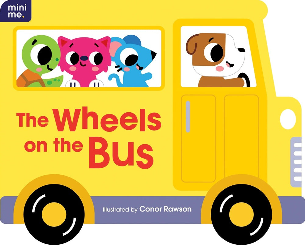 Mini Me - Shaped Board Book - The Wheels On The Bus