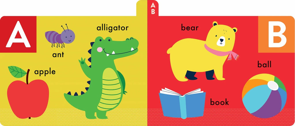 Chunky Tabbed Board Book - Abc