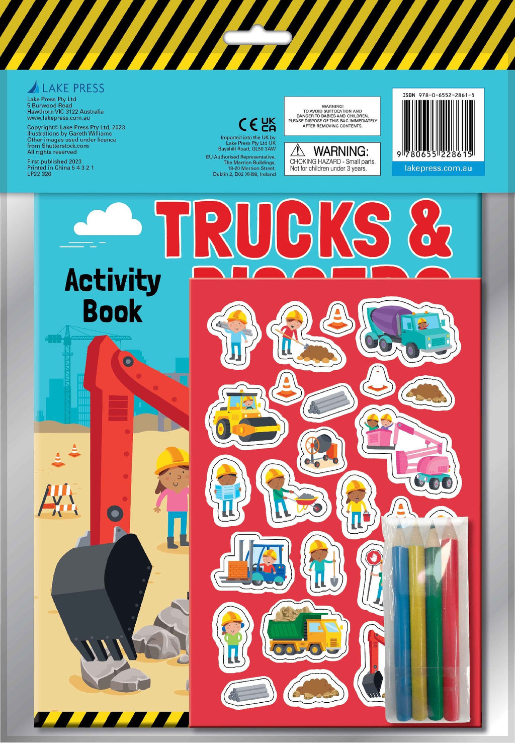 Trucks & Diggers - Activity Fun Pack