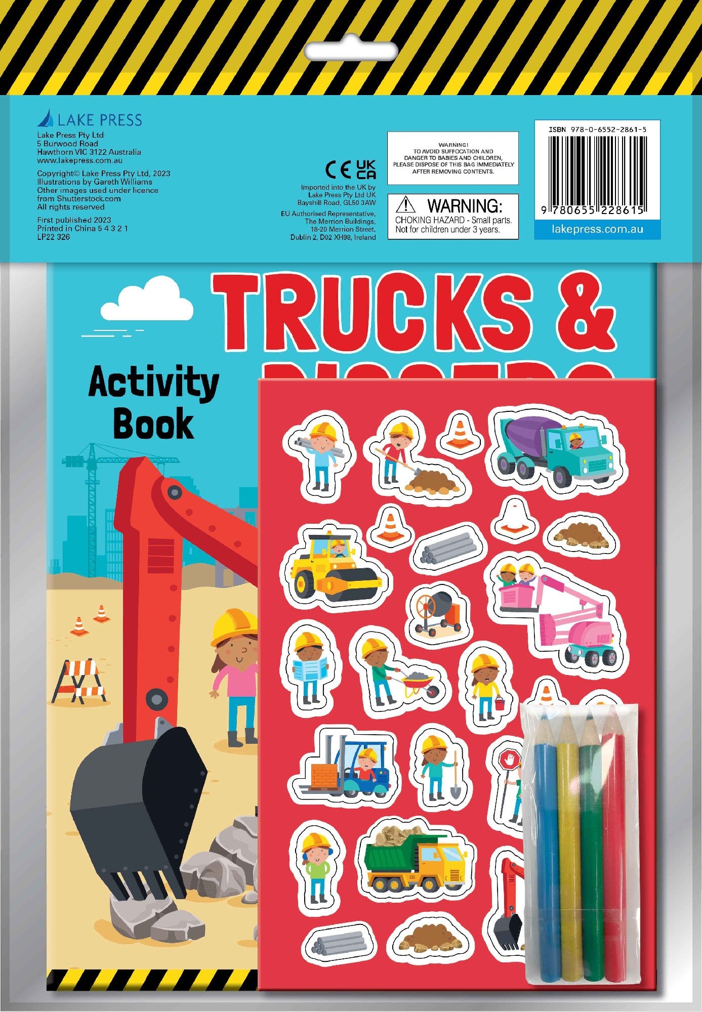 Trucks & Diggers - Activity Fun Pack