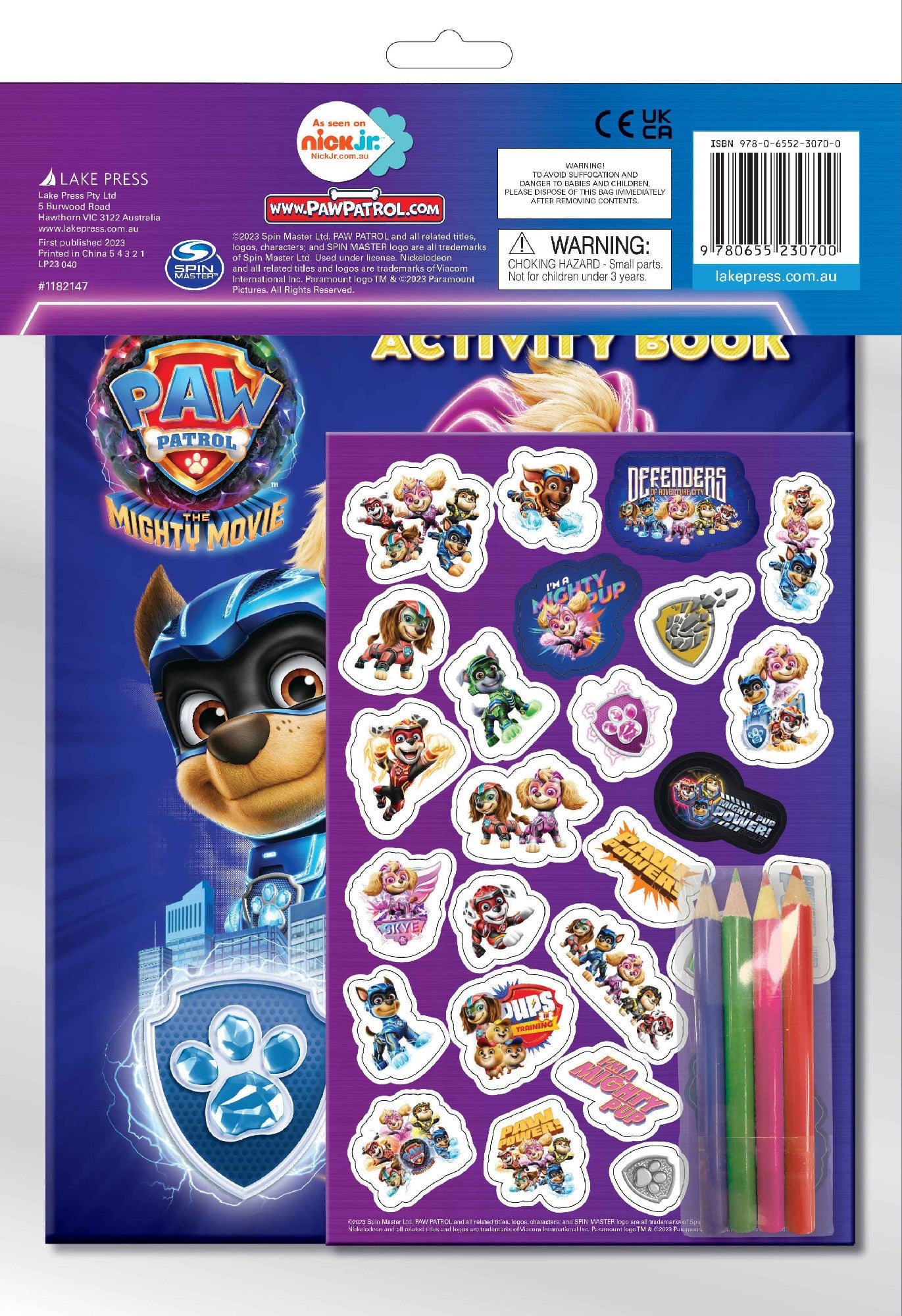 Paw Patrol - Activity Fun Pack - The Mighty Movie