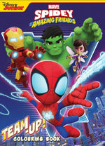 Load image into Gallery viewer, Spidey And His Amazing Friends - 32pp Colouring Book - Glow Webs Glow
