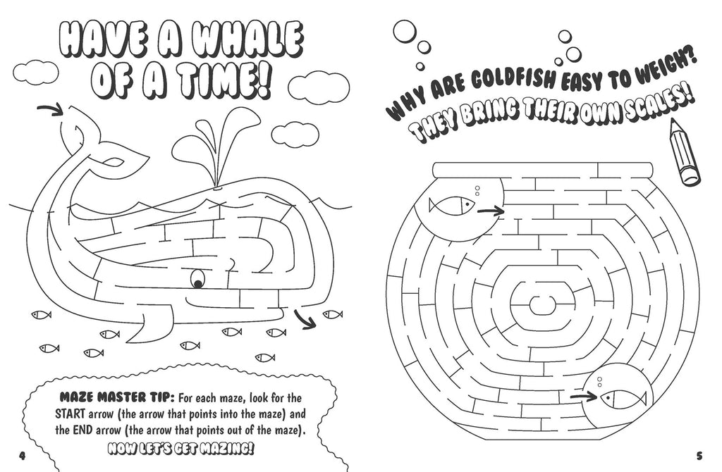 Brain-busting Puzzles For Kids - Mazes