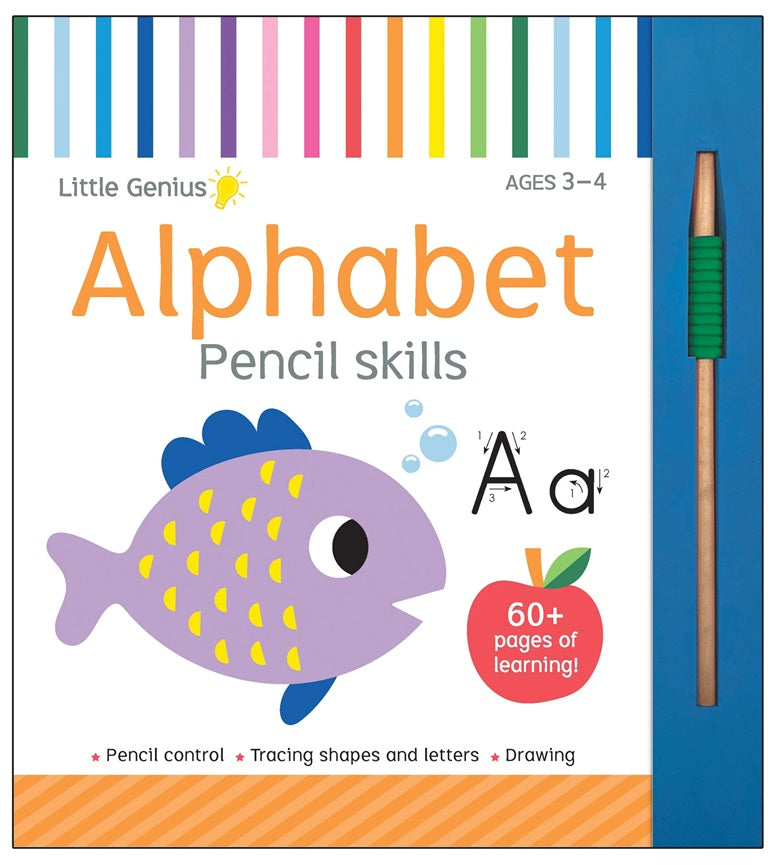 Little Genius Vol. 2 - Pencil Skills Activity Pad - Alphabet