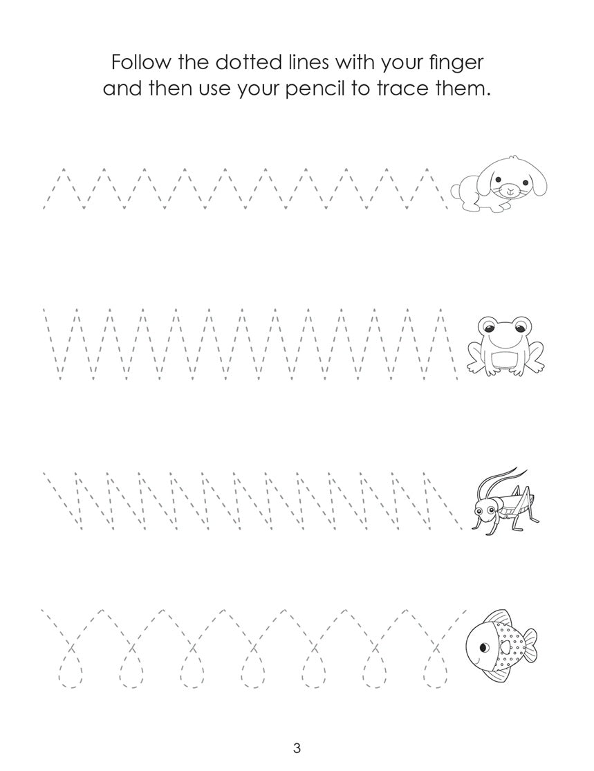 Little Genius Vol. 2 - Pencil Skills Activity Pad - Alphabet