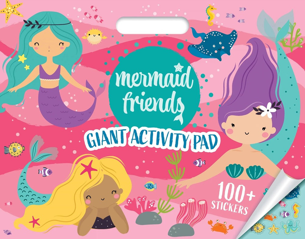Giant Activity Pad - Mermaid Friends