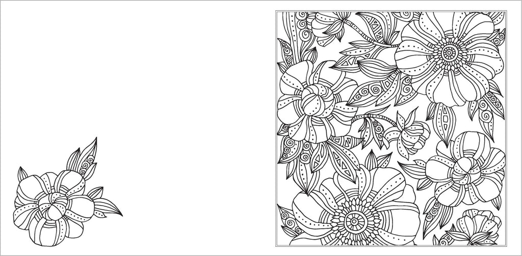 Happy Thoughts - Calm Colouring Book