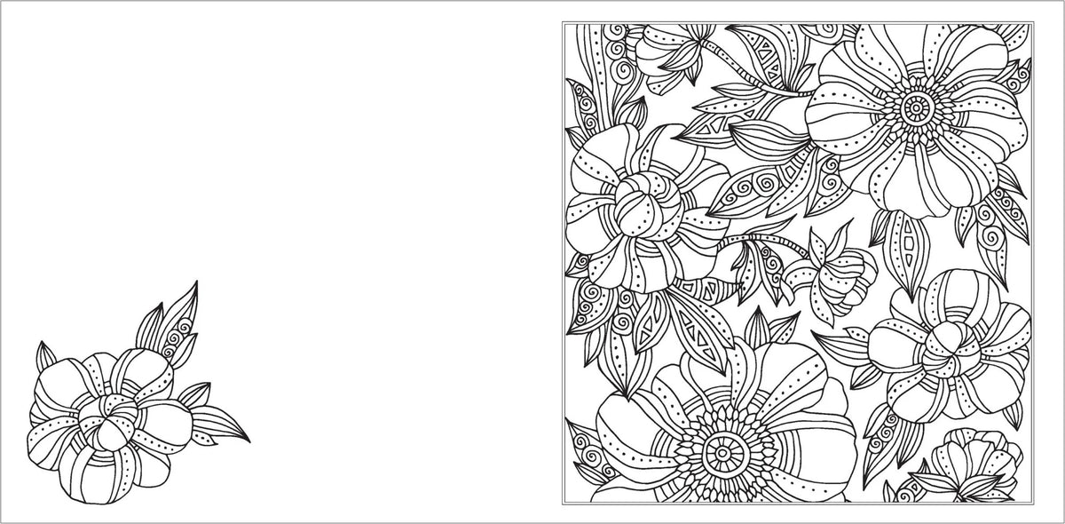 Happy Thoughts - Calm Colouring Book