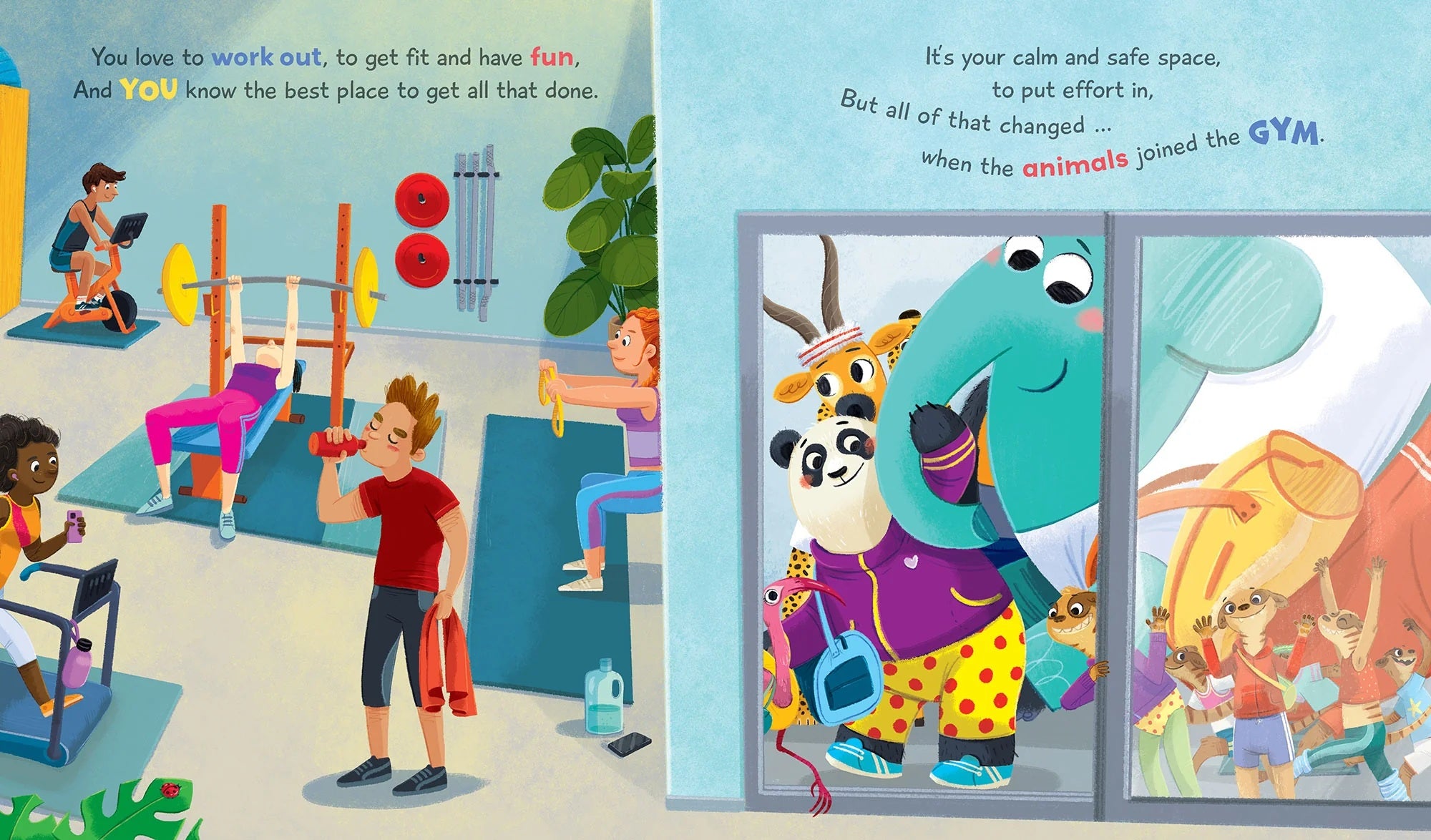 The Day The Animals Joined The Gym