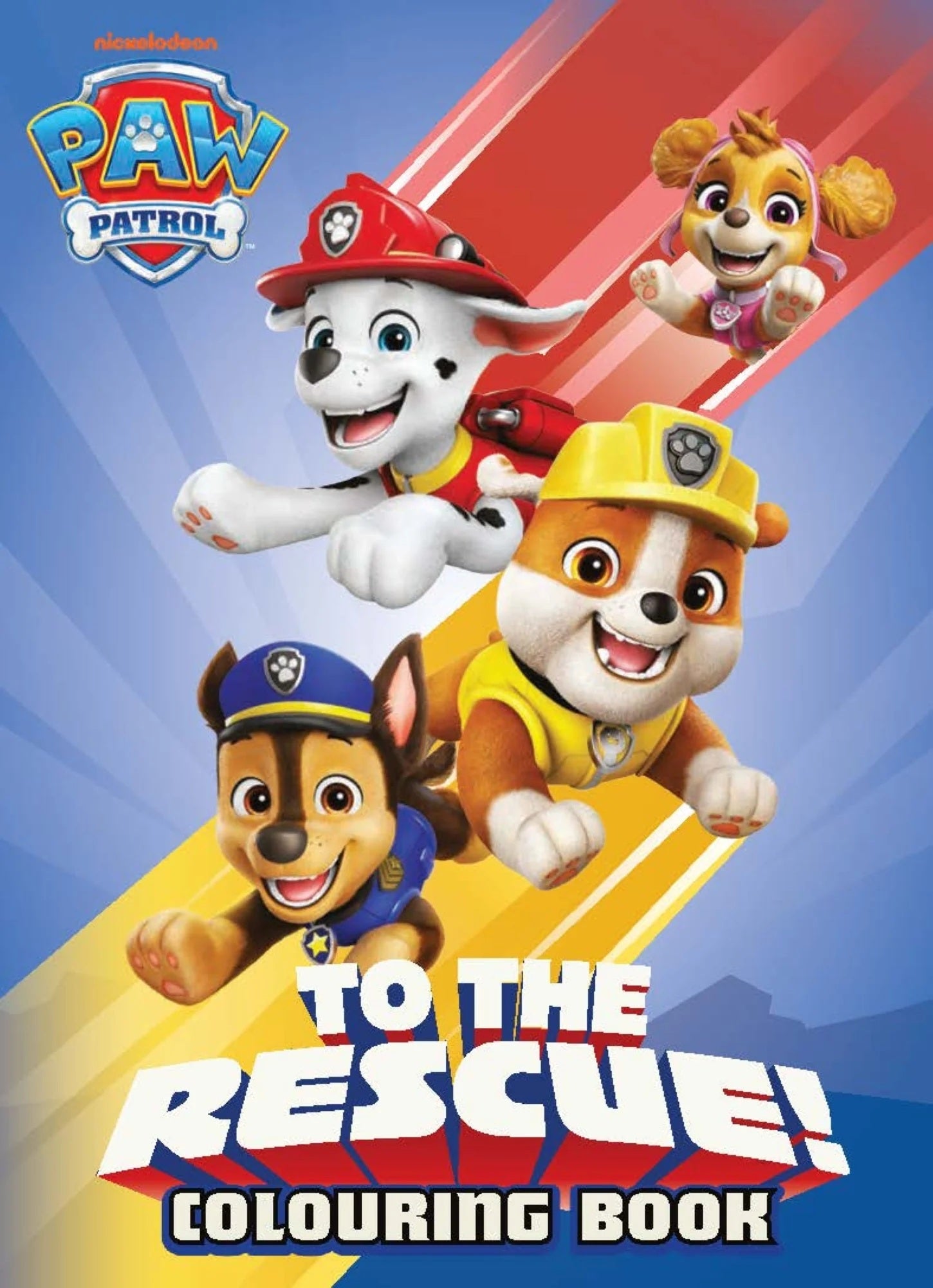 Paw Patrol - 32pp Colouring Book - To The Rescue
