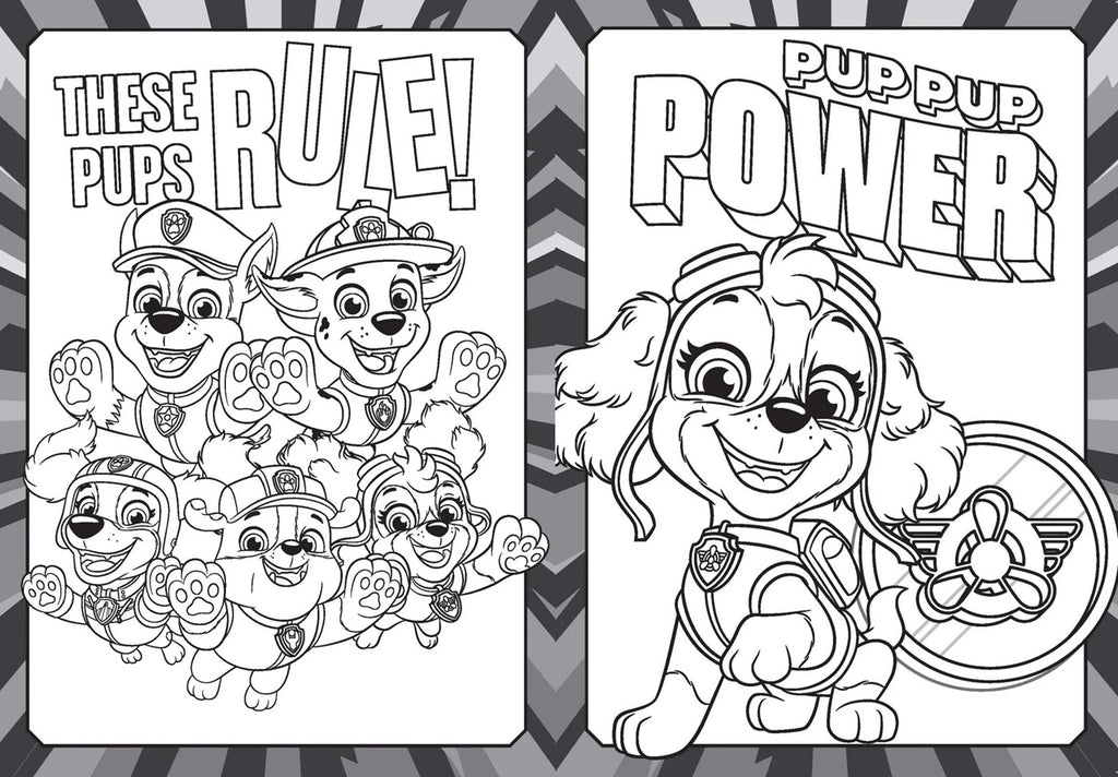 Paw Patrol - 32pp Colouring Book - To The Rescue