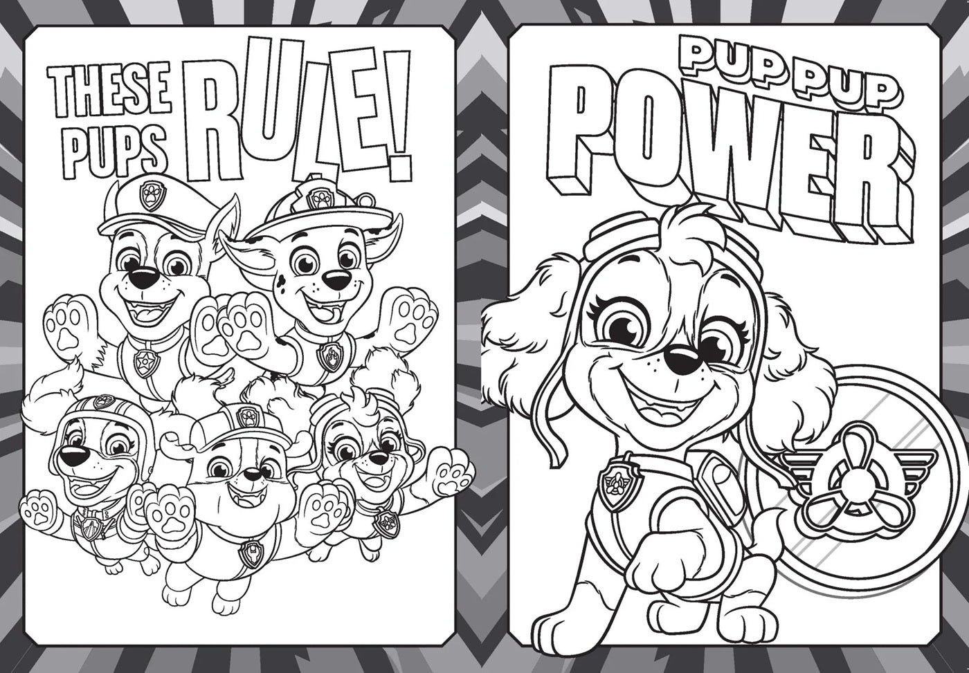Paw Patrol - 32pp Colouring Book - To The Rescue