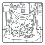 Load image into Gallery viewer, Happy Days - Little Cuties Cosy Colouring
