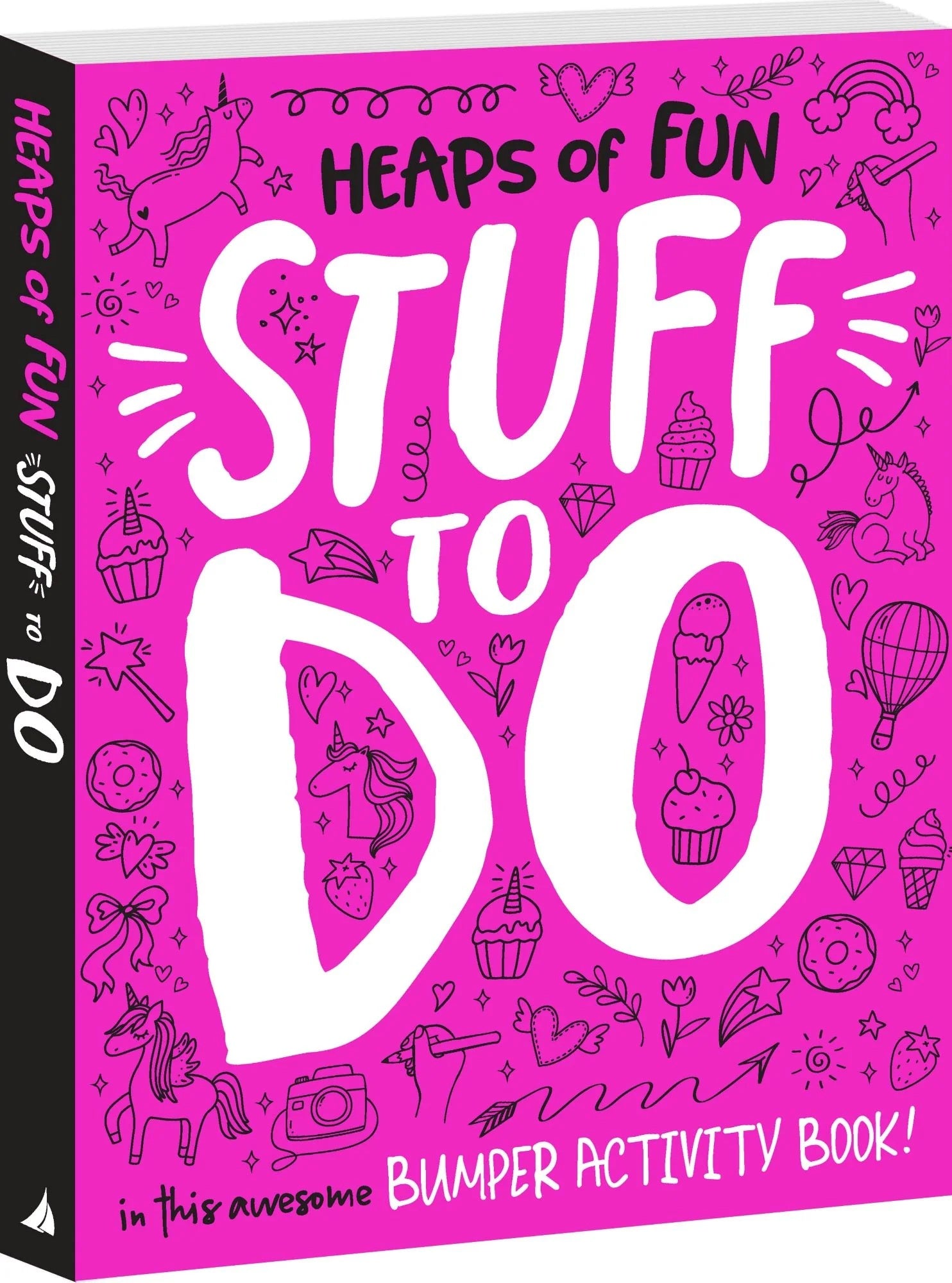 Bumper Activity Book - Heaps Of Fun Stuff To Do - Pink