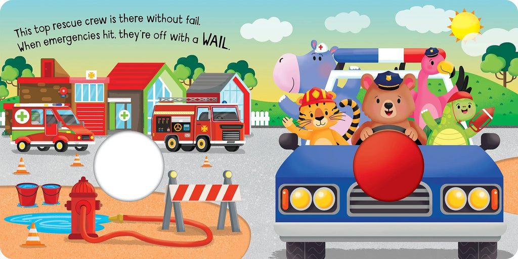 Squeak Me! - Board Book - Beep Beep Rescue
