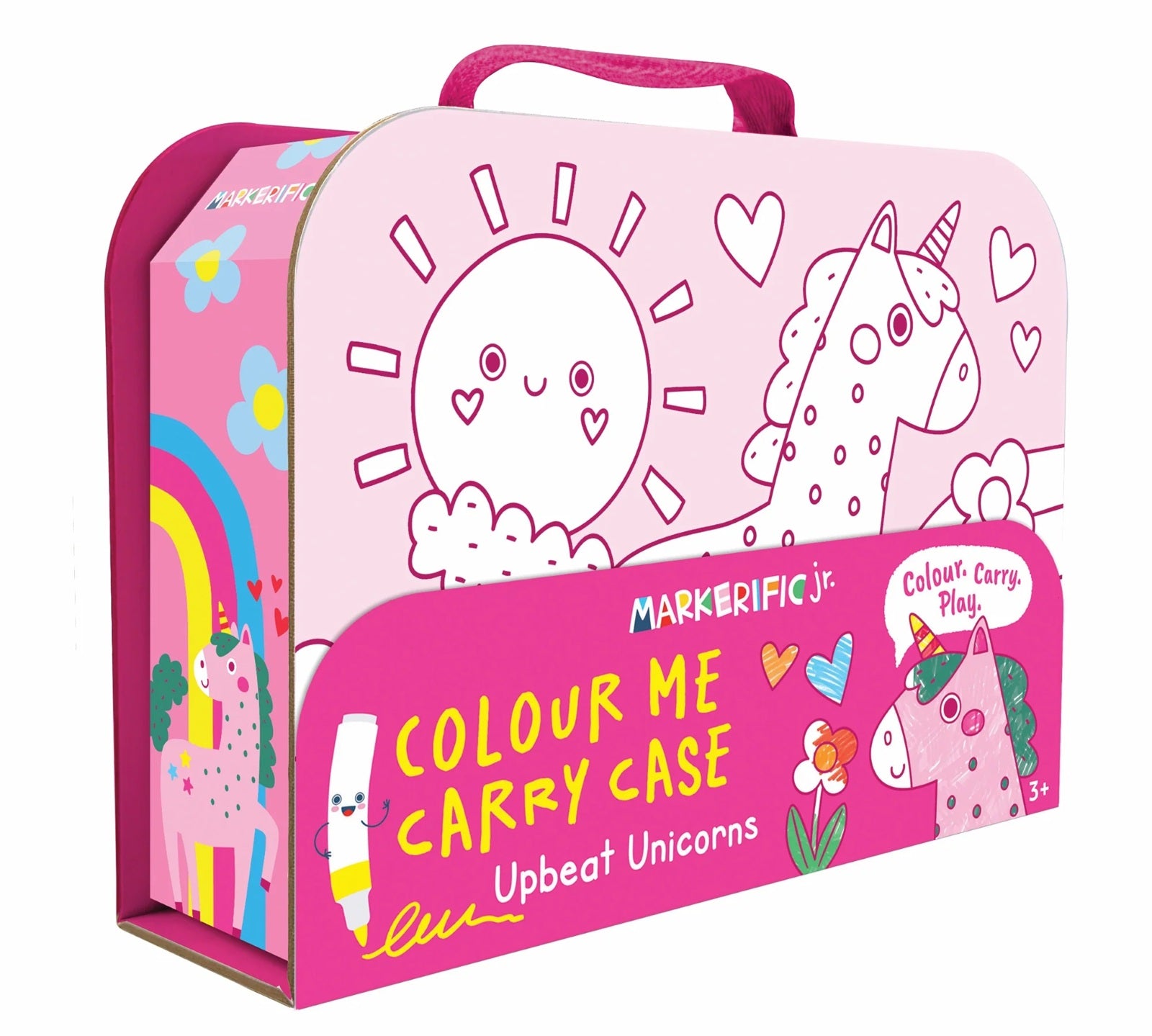 Markerific Jr. - Colour Me Carry Case - Unicorns