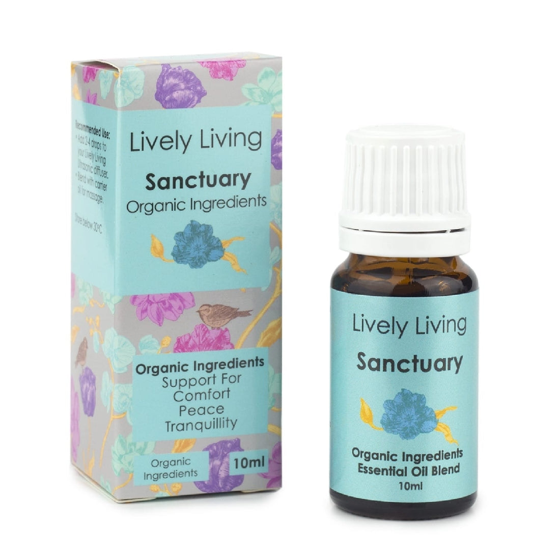 Lively Living - Sanctuary Organic Essential Oil Blend