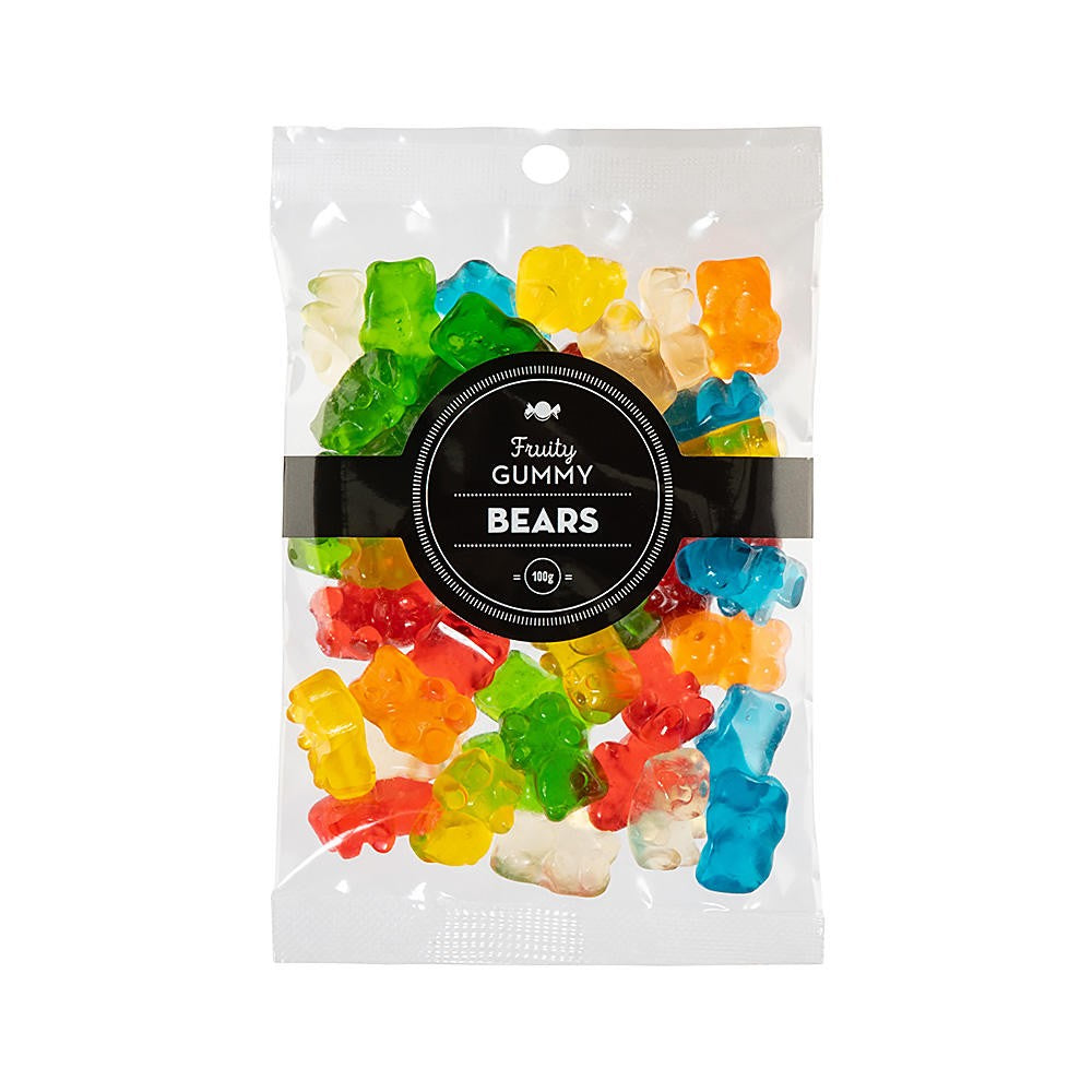 Chocamama Fruity Gummy Bears Bag 100g