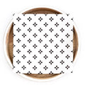 My Hygge Compostable Paper Napkins 3 Ply Black & White Stella * Sale *