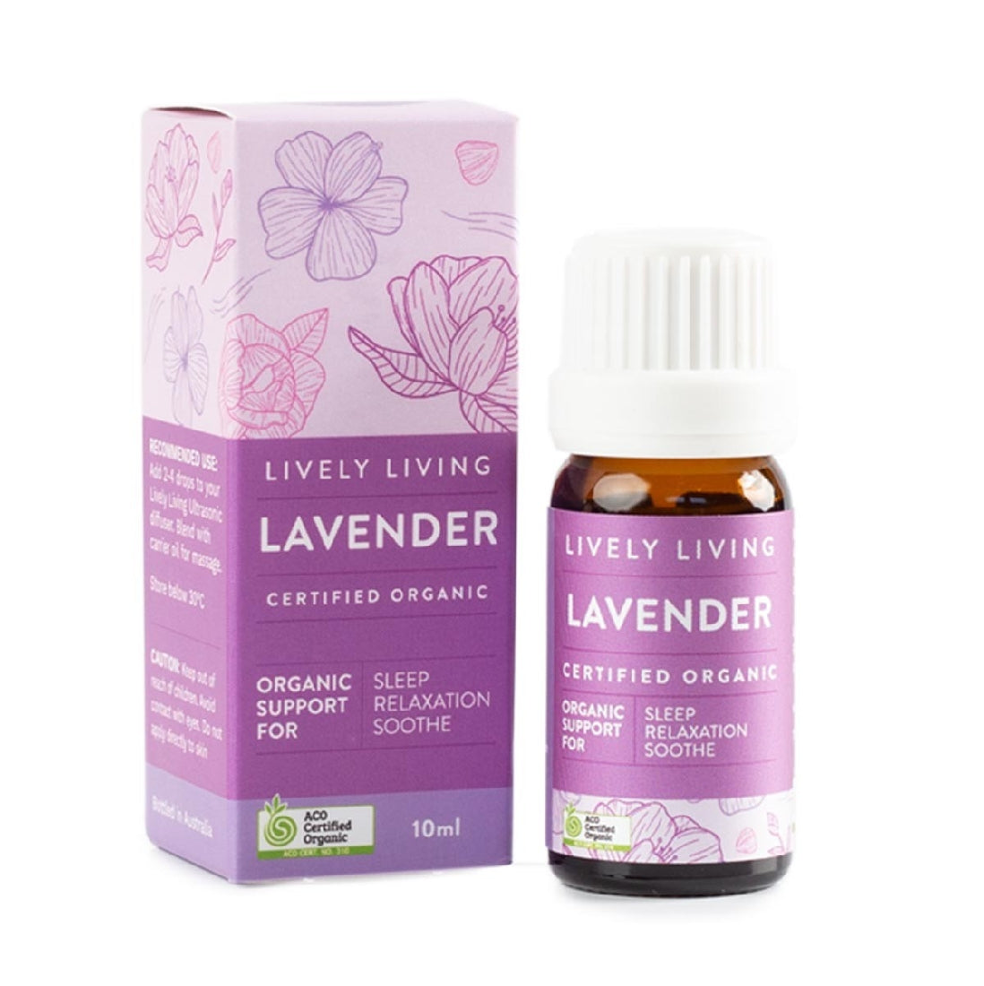 Lively Living - Lavender Organic 10ml Oil