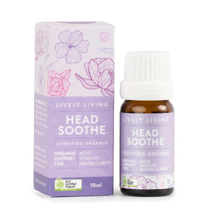 Lively Living - Head Soothe Organic Blend 10ml Oil