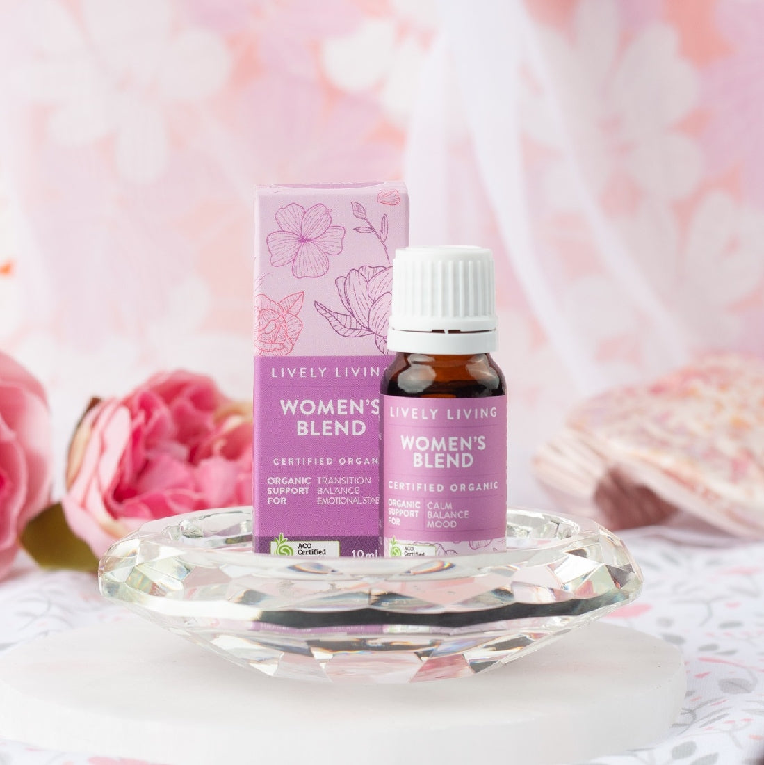 Lively Living - Womens Blend Organic Oil 10ml