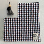 Load image into Gallery viewer, Love Friday Black Point Universal Insulated Bag W/- Zebra Pom Pom
